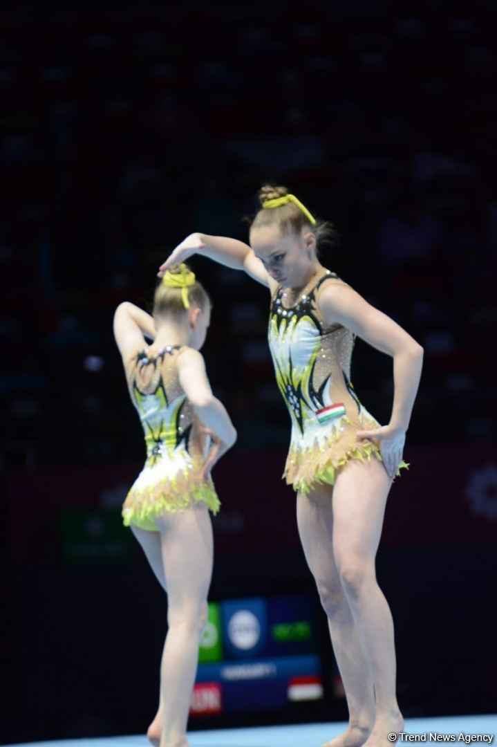 Acrobatic Gymnastics World Age Group Competitions continues in Baku (PHOTO)