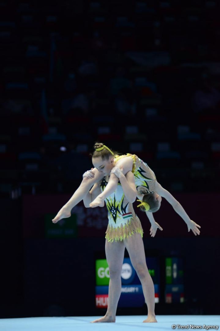 Acrobatic Gymnastics World Age Group Competitions continues in Baku (PHOTO)