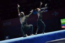 В Баку стартовали финалы Всемирных соревнований по акробатической гимнастике (ФОТО)