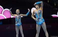Third day of 12th FIG Acrobatic Gymnastics World Age Group Competitions kicks off in Baku (PHOTO)