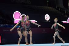 Third day of 12th FIG Acrobatic Gymnastics World Age Group Competitions kicks off in Baku (PHOTO)