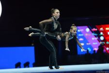 Israeli women's pairs win at Acrobatic Gymnastics World Competitions in Baku (PHOTO)