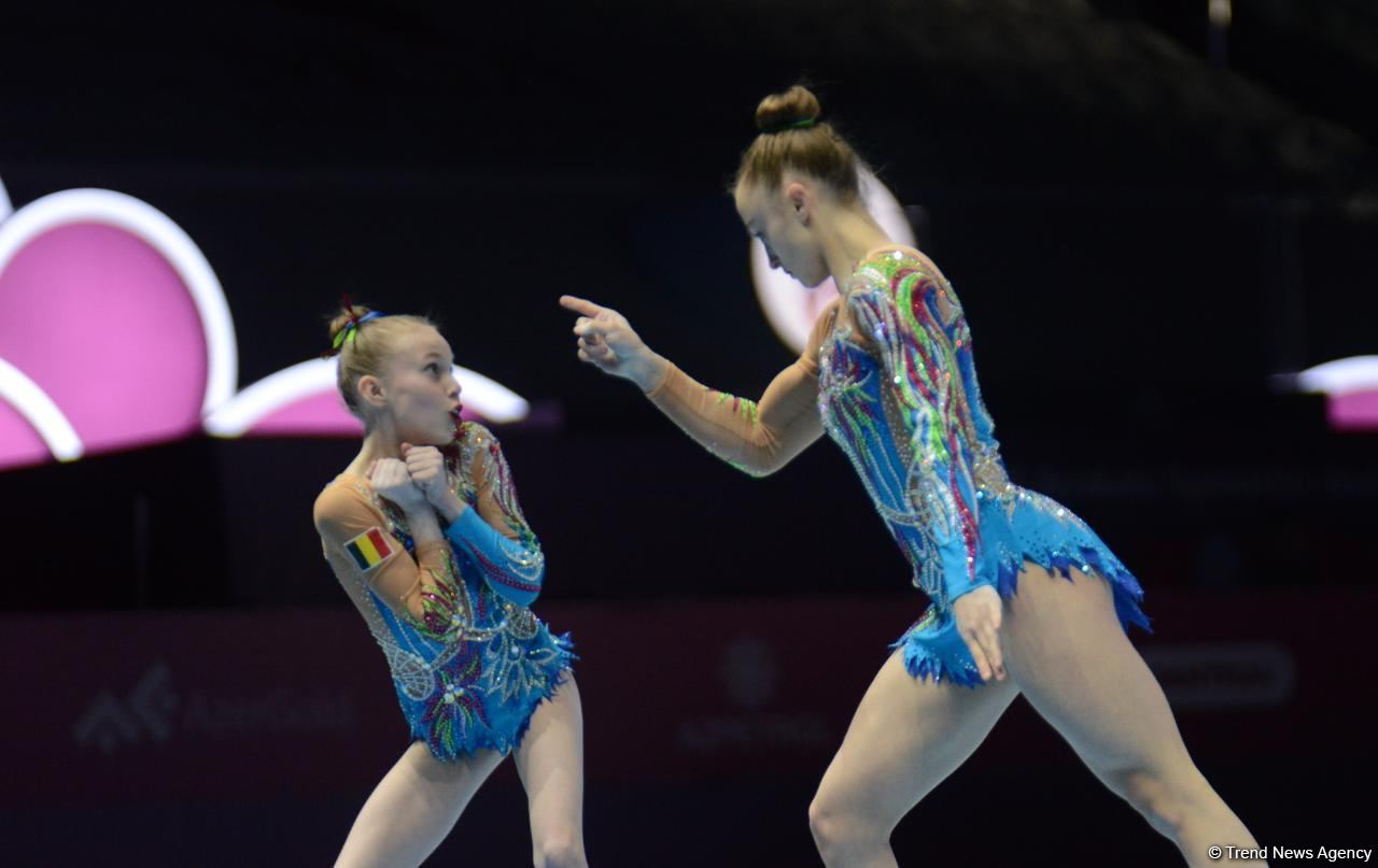 Third day of 12th FIG Acrobatic Gymnastics World Age Group Competitions kicks off in Baku (PHOTO)