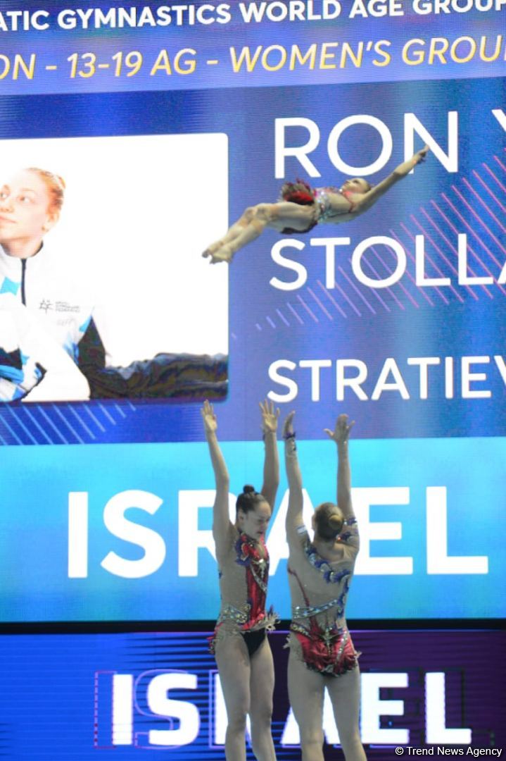 Third day of 12th FIG Acrobatic Gymnastics World Age Group Competitions kicks off in Baku (PHOTO)