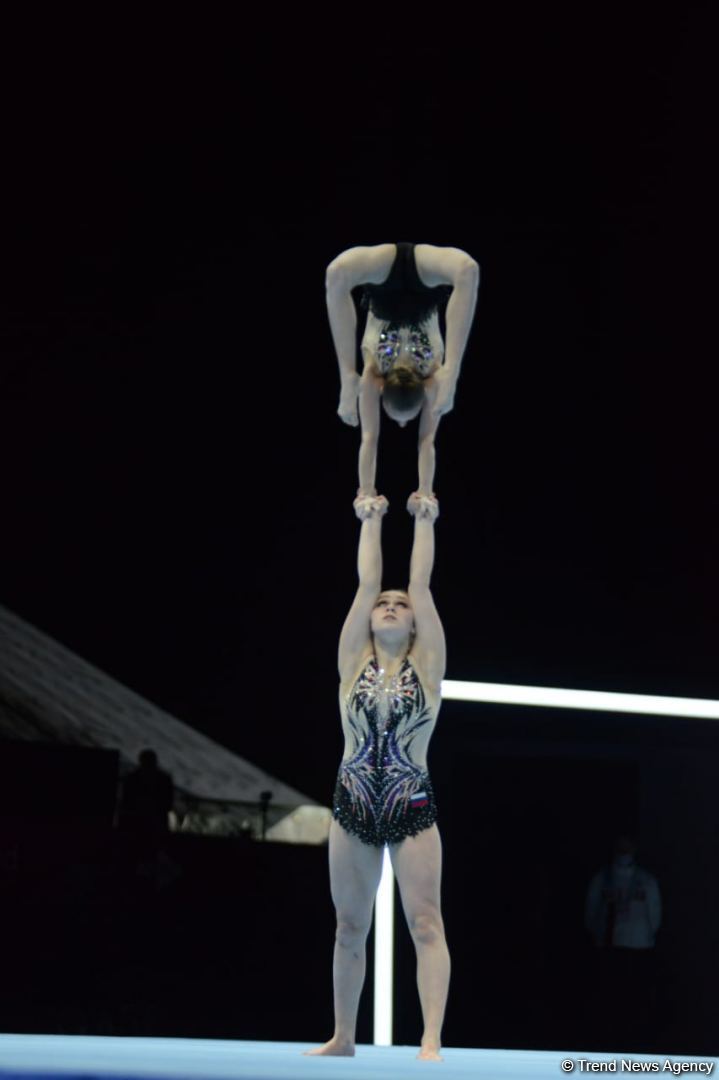 Third day of 12th FIG Acrobatic Gymnastics World Age Group Competitions kicks off in Baku (PHOTO)