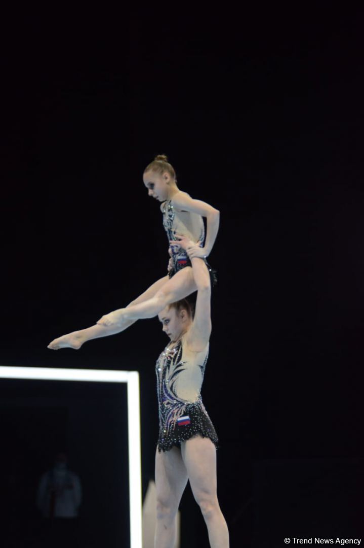 Third day of 12th FIG Acrobatic Gymnastics World Age Group Competitions kicks off in Baku (PHOTO)
