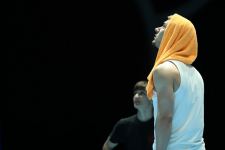 Podium training of participants of 28th FIG Acrobatic Gymnastics World Championships held in Azerbaijan's National Gymnastics Arena (PHOTO REPORT)