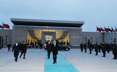 President Ilham Aliyev completed his working visit to Turkiye (PHOTO)