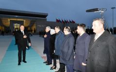 President Ilham Aliyev completed his working visit to Turkiye (PHOTO)