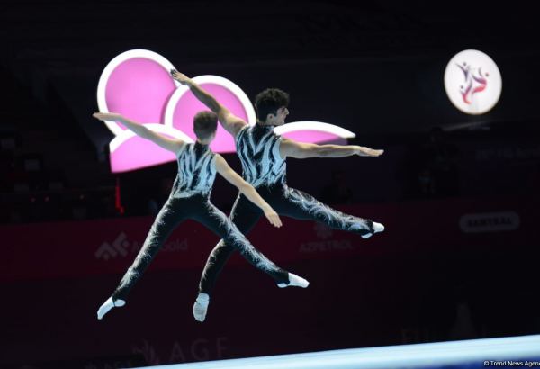 Azerbaijani athletes win bronze at 28th FIG Acrobatic Gymnastics World Championships (PHOTO)