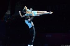 Second day of 28th FIG Acrobatic Gymnastics World Championships starts in Baku (PHOTO)