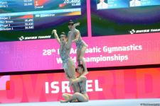 Second day of 28th FIG Acrobatic Gymnastics World Championships starts in Baku (PHOTO)