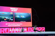 Second day of 28th FIG Acrobatic Gymnastics World Championships starts in Baku (PHOTO)