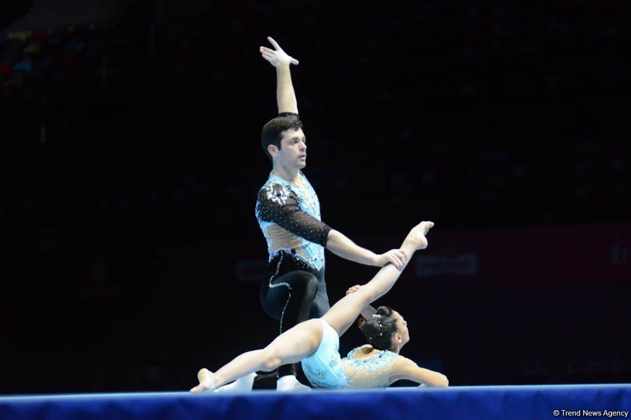 Second day of 28th FIG Acrobatic Gymnastics World Championships starts in Baku (PHOTO)