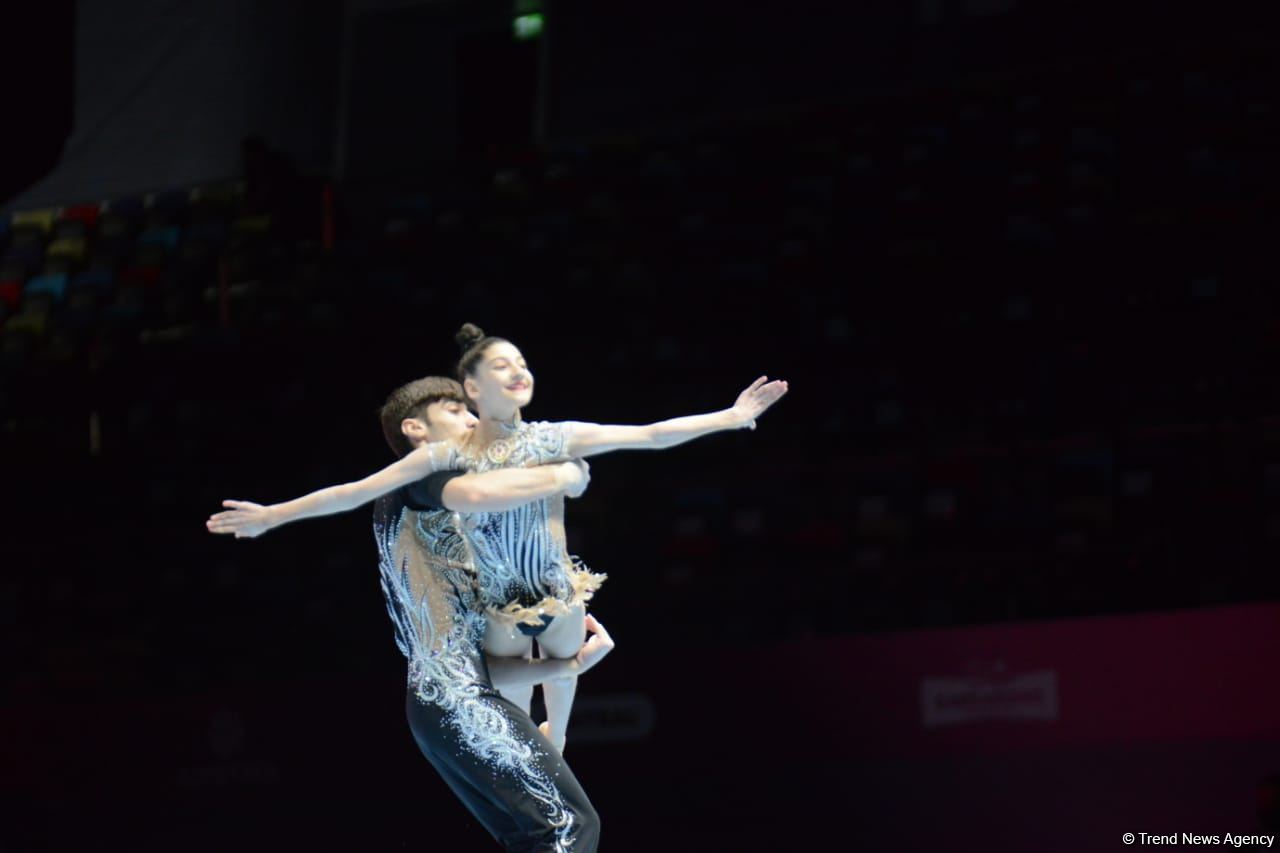 Second day of 28th FIG Acrobatic Gymnastics World Championships starts in Baku (PHOTO)