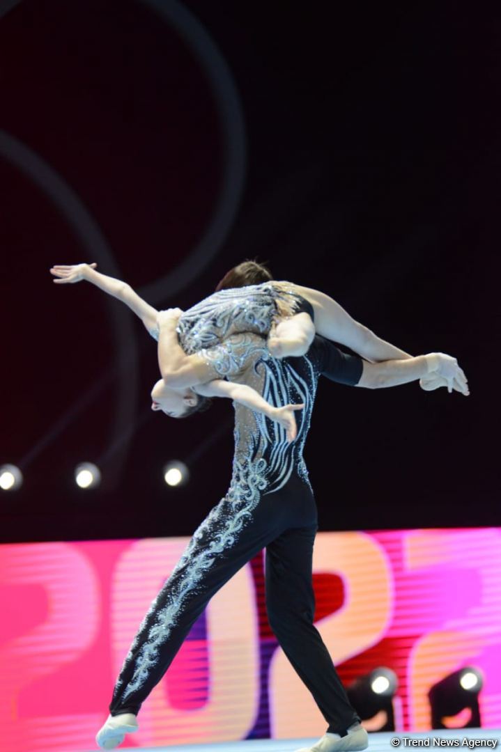 Second day of 28th FIG Acrobatic Gymnastics World Championships starts in Baku (PHOTO)