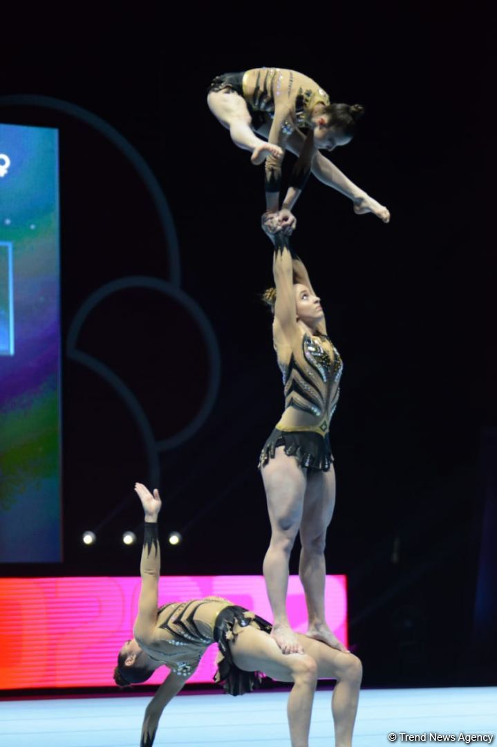 Second day of 28th FIG Acrobatic Gymnastics World Championships starts in Baku (PHOTO)
