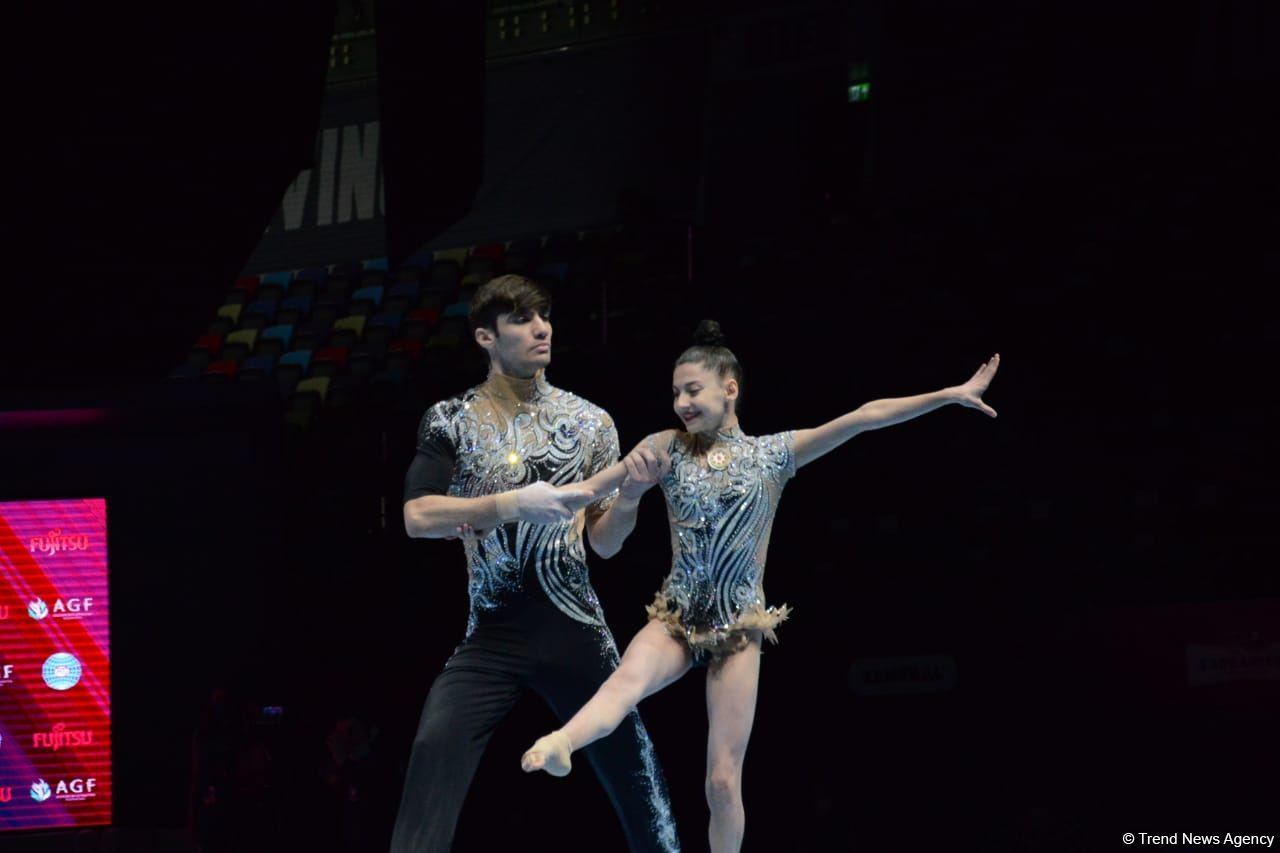 Second day of 28th FIG Acrobatic Gymnastics World Championships starts in Baku (PHOTO)