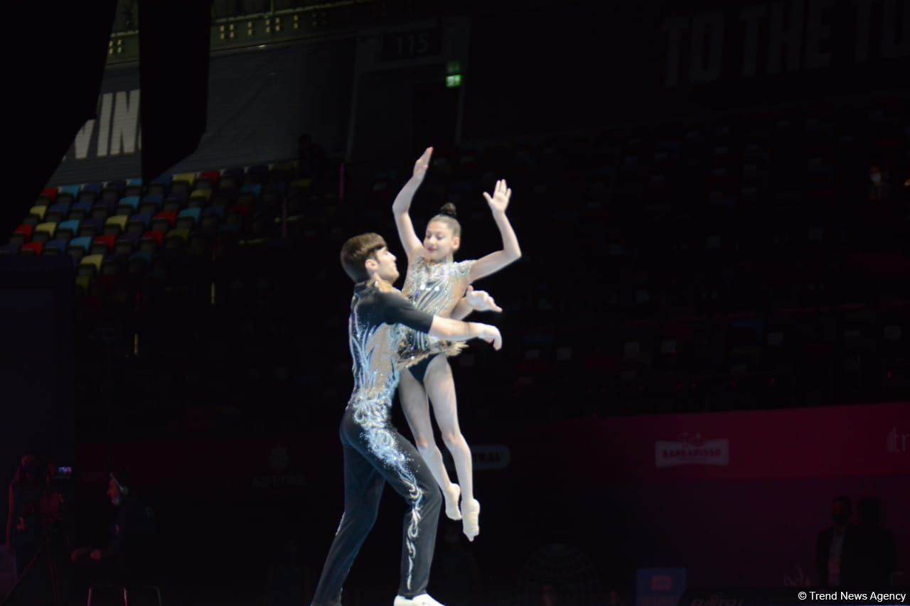 Second day of 28th FIG Acrobatic Gymnastics World Championships starts in Baku (PHOTO)