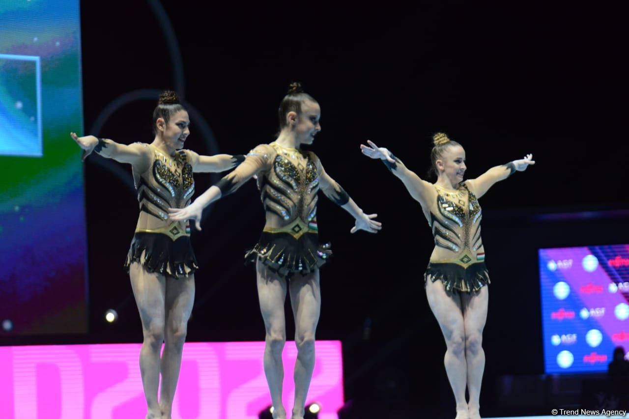 Second day of 28th FIG Acrobatic Gymnastics World Championships starts in Baku (PHOTO)