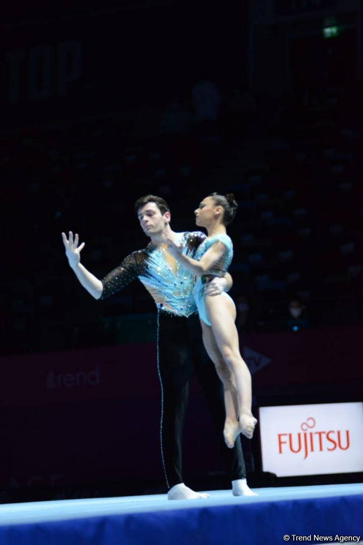 Second day of 28th FIG Acrobatic Gymnastics World Championships starts in Baku (PHOTO)