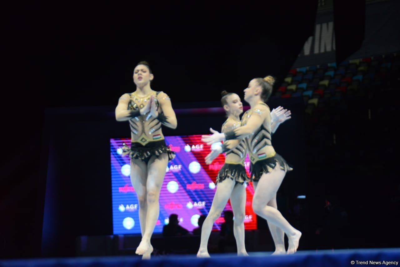 Second day of 28th FIG Acrobatic Gymnastics World Championships starts in Baku (PHOTO)