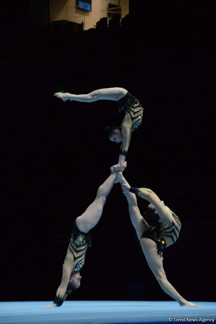 Second day of 28th FIG Acrobatic Gymnastics World Championships starts in Baku (PHOTO)