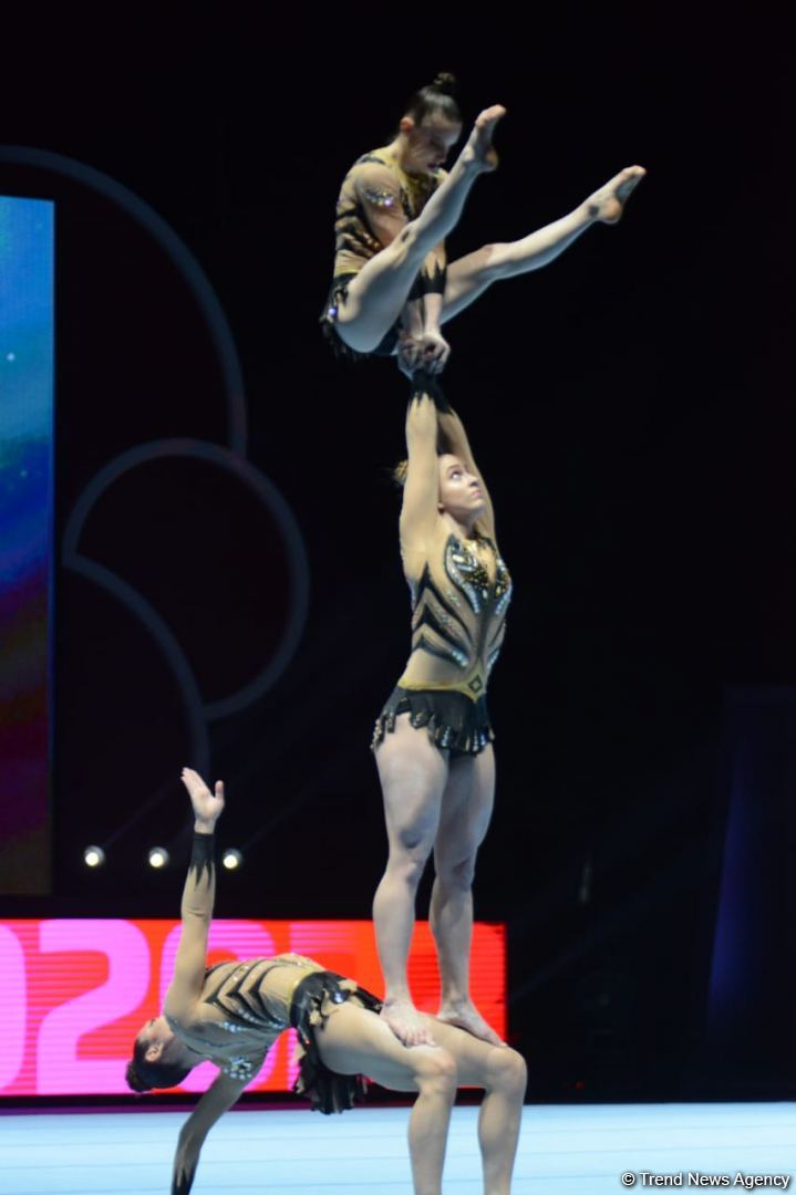 Second day of 28th FIG Acrobatic Gymnastics World Championships starts in Baku (PHOTO)