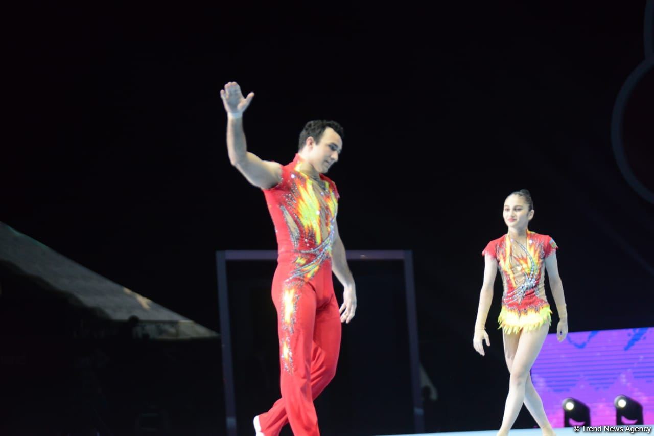 Second day of 28th FIG Acrobatic Gymnastics World Championships starts in Baku (PHOTO)