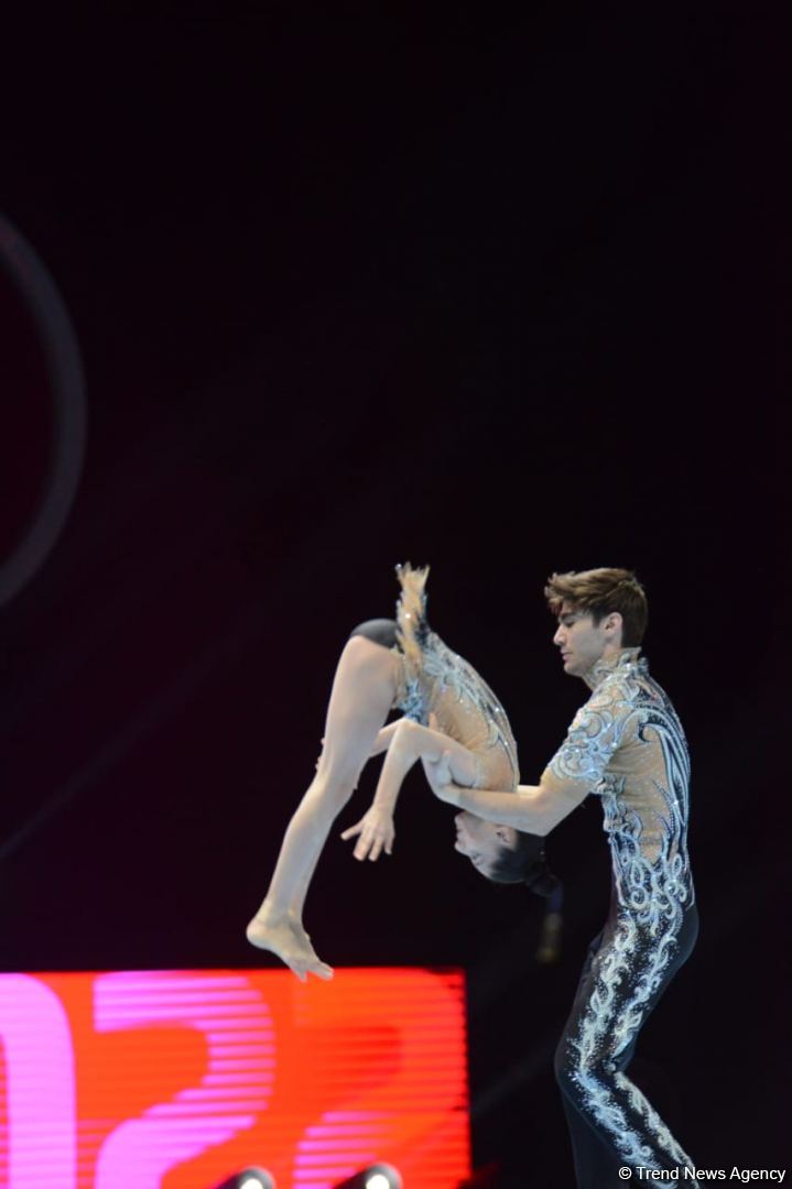 Second day of 28th FIG Acrobatic Gymnastics World Championships starts in Baku (PHOTO)