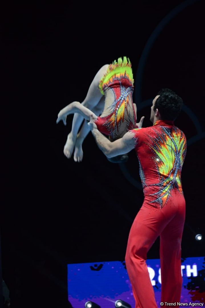 Second day of 28th FIG Acrobatic Gymnastics World Championships starts in Baku (PHOTO)