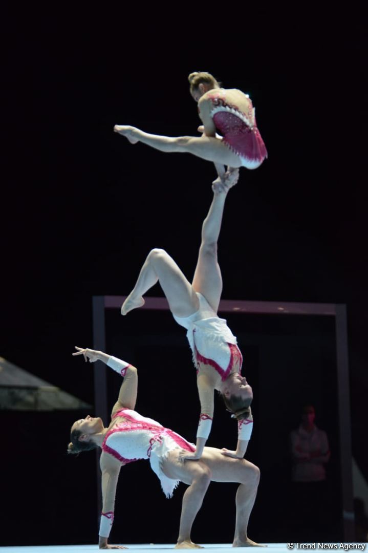 Second day of 28th FIG Acrobatic Gymnastics World Championships starts in Baku (PHOTO)