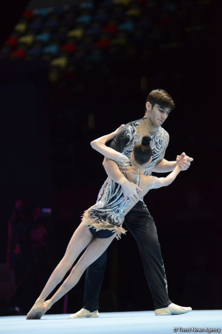 Second day of 28th FIG Acrobatic Gymnastics World Championships starts in Baku (PHOTO)