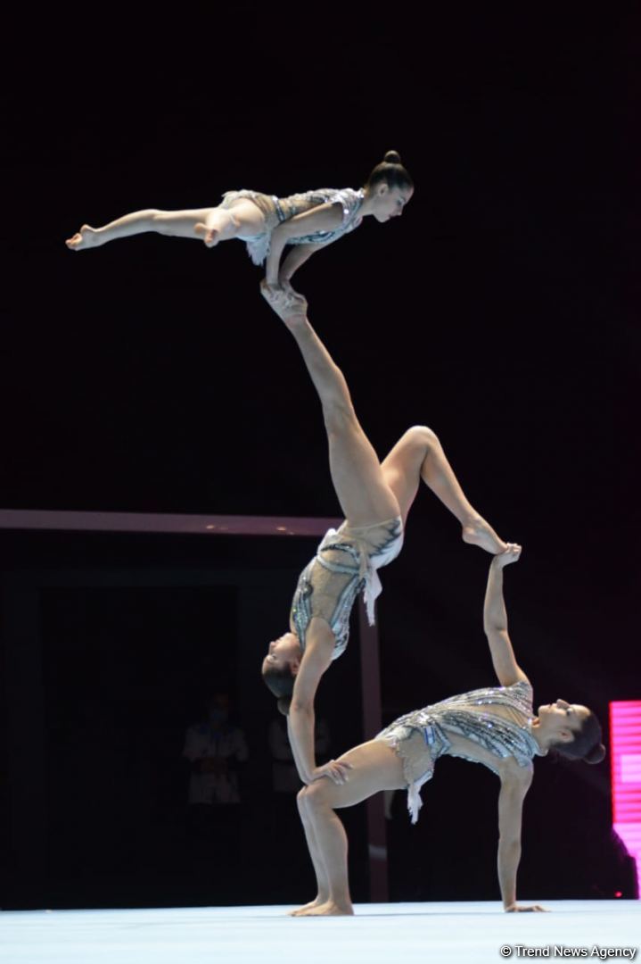 Second day of 28th FIG Acrobatic Gymnastics World Championships starts in Baku (PHOTO)
