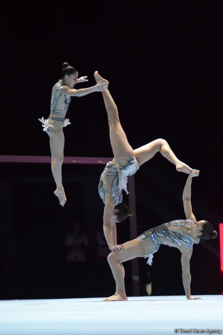 Second day of 28th FIG Acrobatic Gymnastics World Championships starts in Baku (PHOTO)