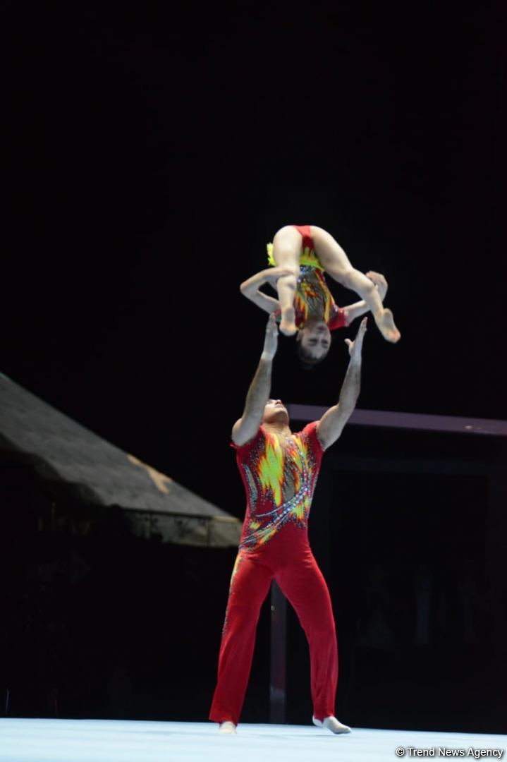 Second day of 28th FIG Acrobatic Gymnastics World Championships starts in Baku (PHOTO)