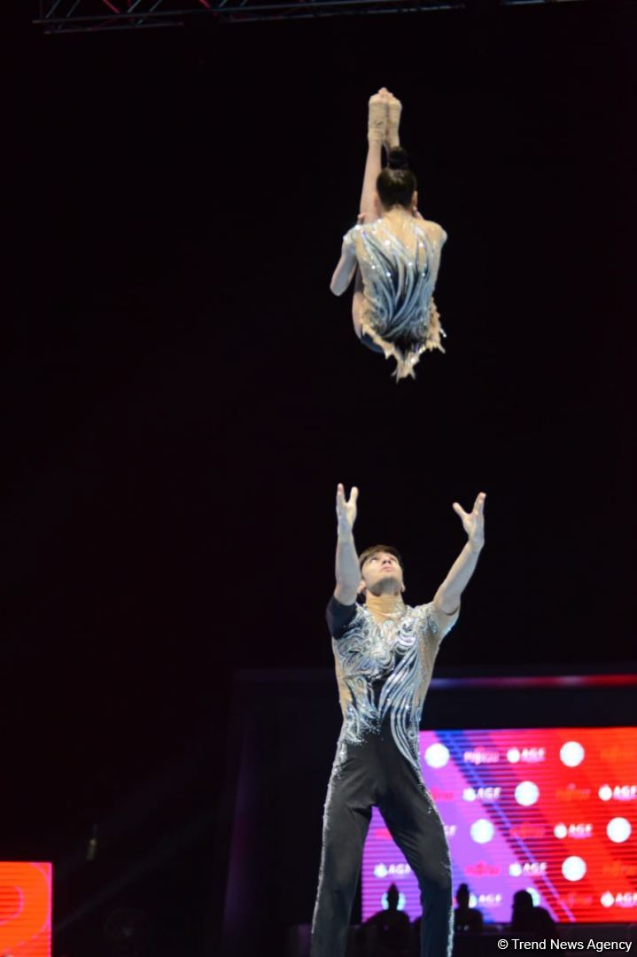 Second day of 28th FIG Acrobatic Gymnastics World Championships starts in Baku (PHOTO)