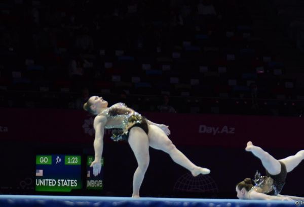 Third day of 28th FIG Acrobatic Gymnastics World Championships starts in Baku (PHOTO)