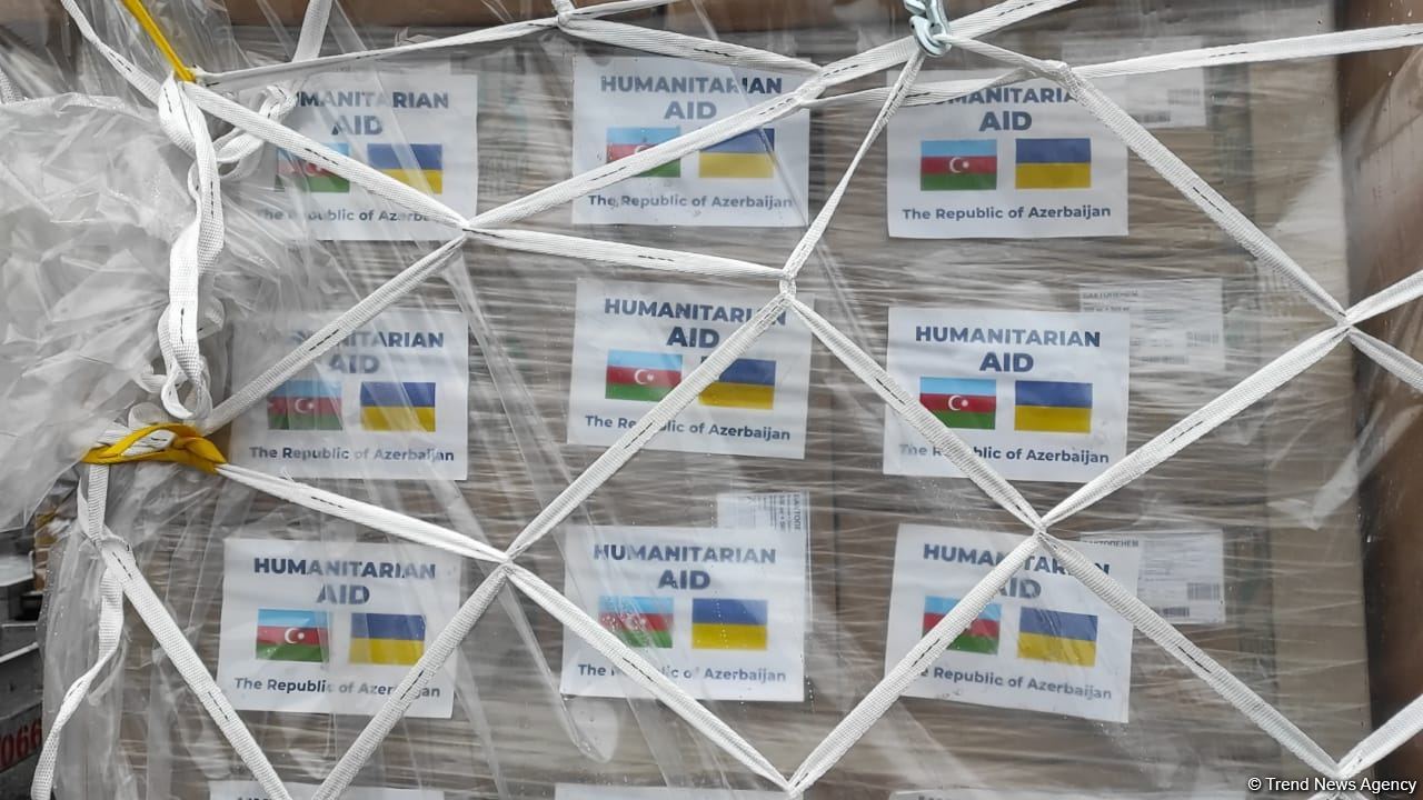 Азербайджан отправил в Украину очередную гуманитарную помощь (ФОТО/ВИДЕО)