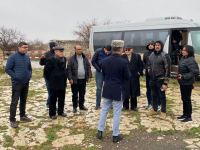 Иностранные журналисты совершили поездку в Агдам (ФОТО)