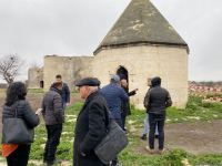 Иностранные журналисты совершили поездку в Агдам (ФОТО)