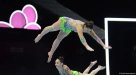 Final day of 28th Acrobatic Gymnastics World Championships starts in Baku (PHOTO)