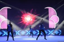 В Баку прошла торжественная церемония закрытия 28-го Чемпионата мира по акробатической гимнастике (ФОТО)