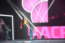 В Баку прошла торжественная церемония закрытия 28-го Чемпионата мира по акробатической гимнастике (ФОТО)