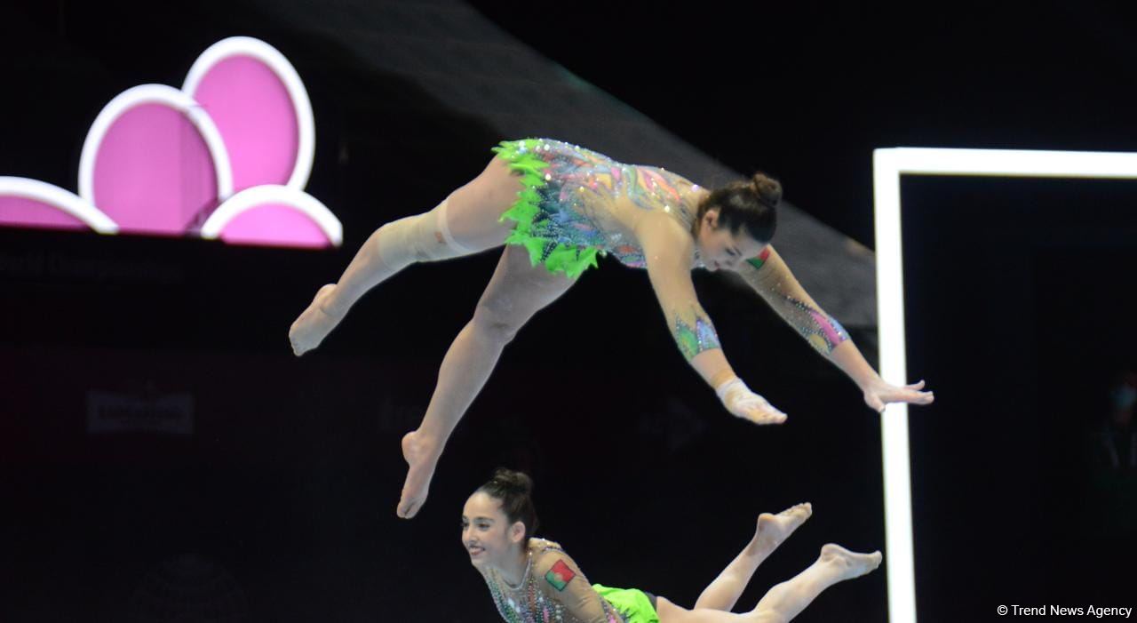 Final day of 28th Acrobatic Gymnastics World Championships starts in Baku (PHOTO)
