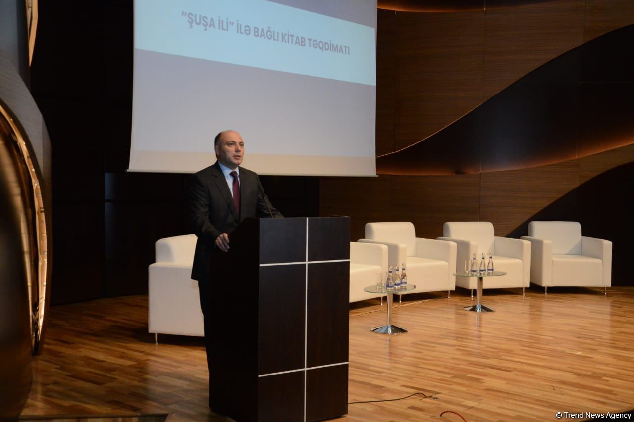 Azerbaijani minister talks about cultural project related to Shusha (PHOTO)
