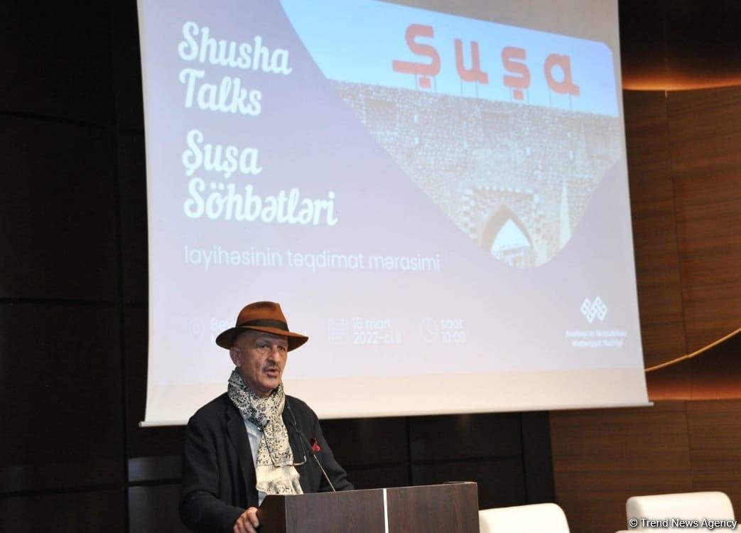 Azerbaijani minister talks about cultural project related to Shusha (PHOTO)