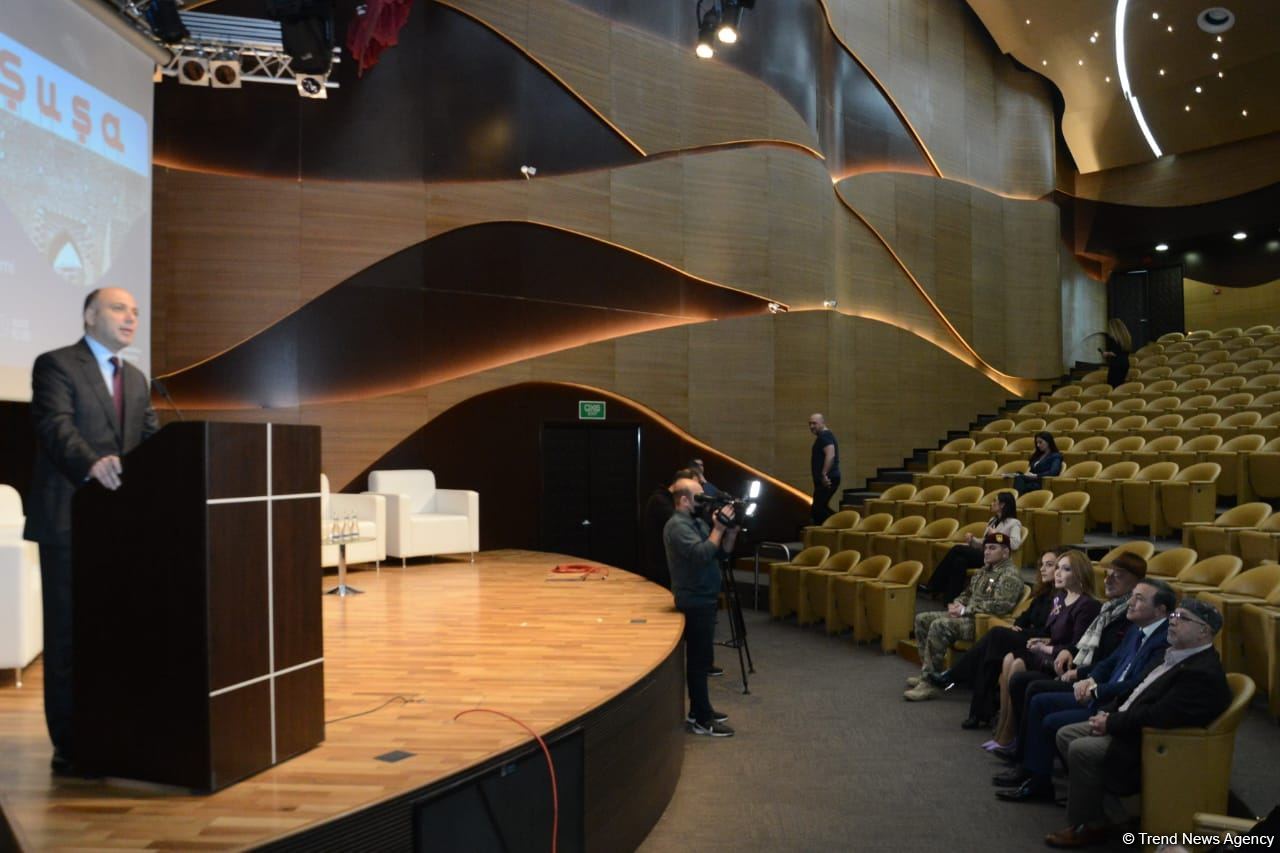 Azerbaijani minister talks about cultural project related to Shusha (PHOTO)