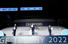 Победители 27-го Чемпионата Азербайджана по художественной гимнастике среди "сениоров"  - церемония награждения (ФОТО)