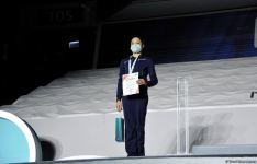 Победители 27-го Чемпионата Азербайджана по художественной гимнастике среди "сениоров"  - церемония награждения (ФОТО)